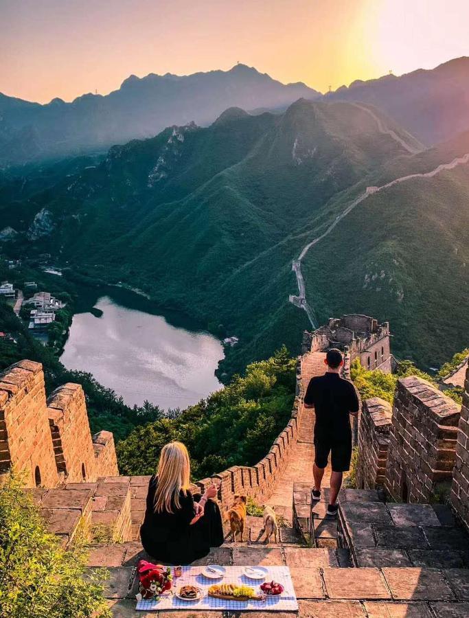 Encounter Garden Great Wall Holiday Guesthouse Peking Exterior foto