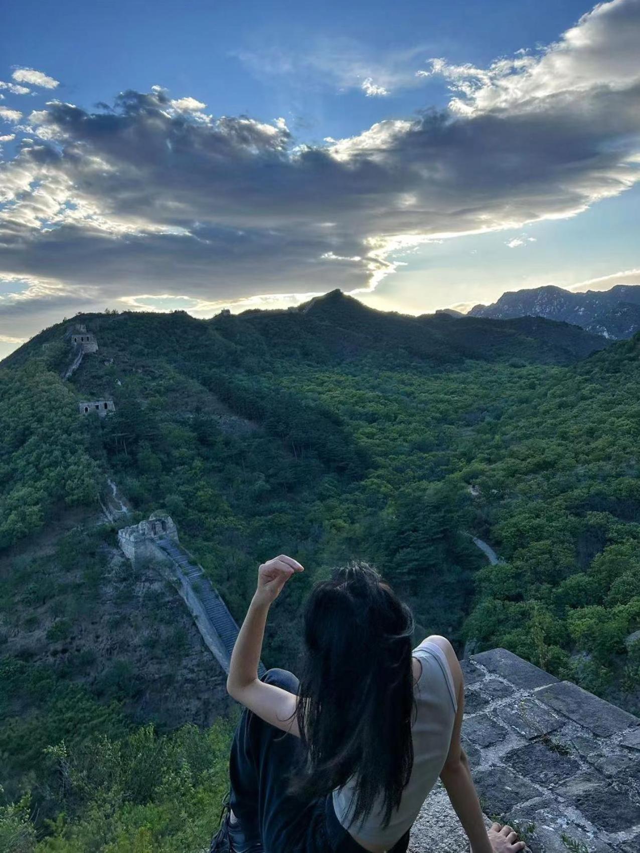 Encounter Garden Great Wall Holiday Guesthouse Peking Exterior foto