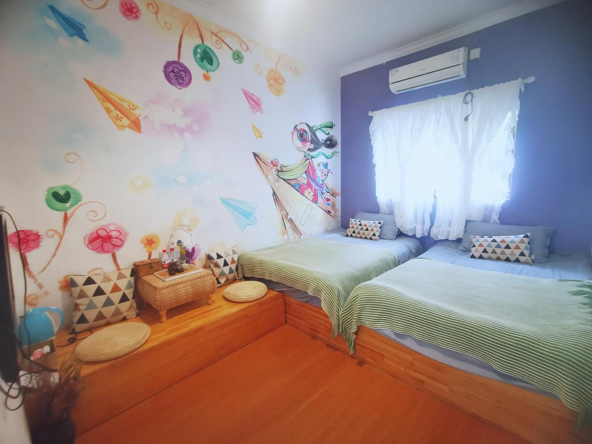 Encounter Garden Great Wall Holiday Guesthouse Peking Zimmer foto